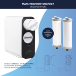 Shurity Duble Depuratore Acqua Osmosi inversa 600 GPD + microfiltrazione 2 Vie - Acqua Liscia - immagine 5