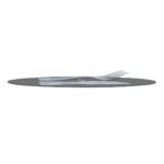 Kit 6pz. Shurity Poggiaposate Circle Silver - immagine 2