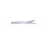 Kit 6pz. Shurity Poggiaposate Circle Trasparente - immagine 2