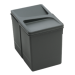 Shurity Dif Dresser Pattumiera 15Lt. raccolta differenziata per base cassettone - h.266mm