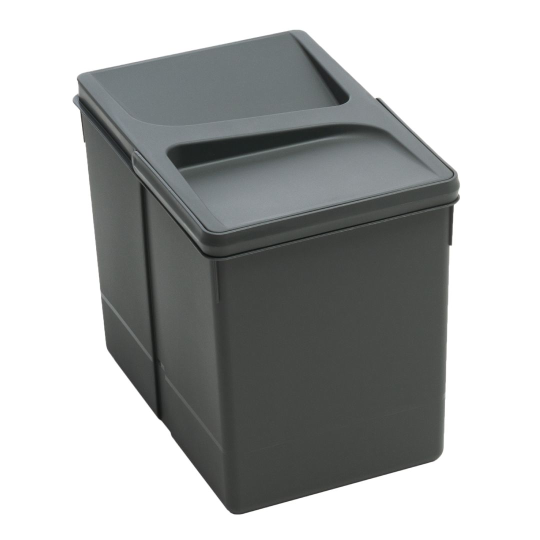 331414 Shurity Dif Dresser Pattumiera 15Lt. raccolta differenziata per base cassettone - h.266mm - immagine 1