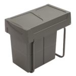 Shurity Dif Slide Pattumiera da incasso per raccolta differenziata 30Lt. (20Lt. + Vaschetta)