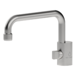 Shurity Napoli Rubinetto di prelievo Sottofinestra per depuratori 1 Via 6mm. Nickel Spazzolato