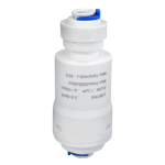 Valvola limitatore di pressione acqua 1/4" innesto rapido (4,8bar/70psi)