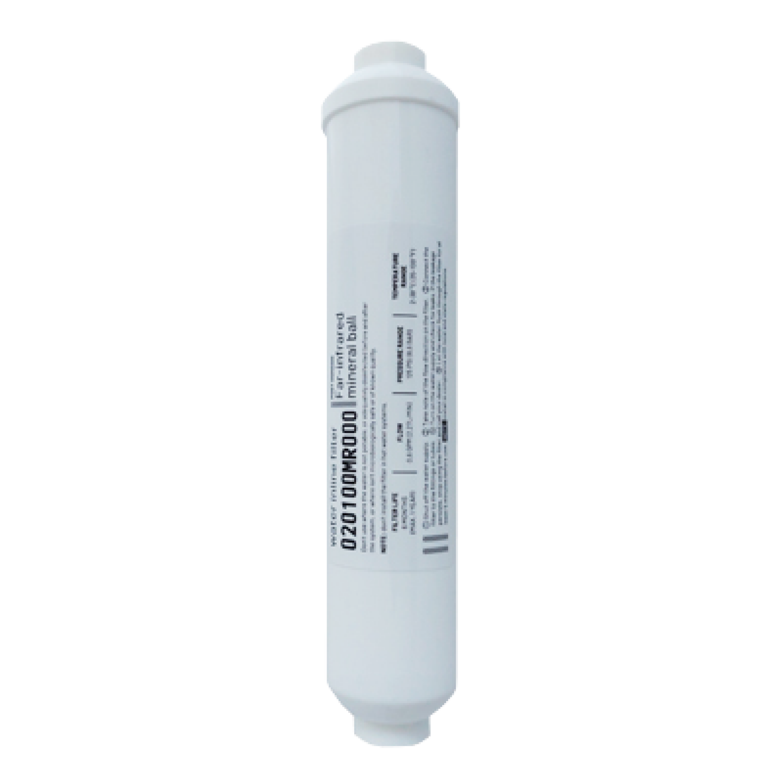 331604 Filtro in linea Far-infrared mineral ball Filtro in Linea post osmosi 1/4" FPT 2"x10" - immagine 1