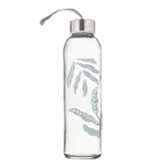 Pack 48pz. - Elegance Borraccia in vetro 500ml. Con Tappo Argento - immagine 2