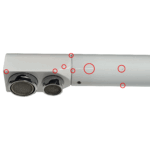 Shurity 520 Rubinetto da cucina 5 vie 3/8" Bianco – Prodotto con segni d’usura - immagine 4