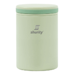 Contenitore Termico per Merenda Shurity Runbott Acciaio inox con rivestimento in ceramica 600ml. Verde Melone