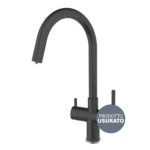 Shurity 510 Rubinetto da cucina 5 vie 3/8” Nero Opaco  – Prodotto con segni d’usura