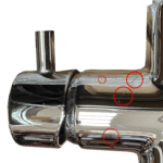 Shurity Milano Rubinetto da cucina a molla 5 vie 3/8” Cromo – Prodotto con segni d’usura - immagine 2