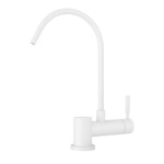 Puritek Simple Rubinetto di Prelievo 1 Via Abbattibile Sottofinestra per Depuratori d’acqua 1/4” Bianco