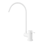 Puritek Simple Rubinetto di Prelievo 2 Vie Abbattibile Sottofinestra per Depuratori d’acqua 1/4” Bianco