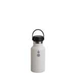 Shurity Water Go Sport Borraccia Termica Acciaio inox con rivestimento in ceramica 350ml. Grigio Tortora con doppio tappo - immagine 2