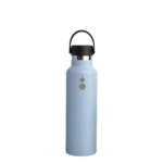 Shurity Water Go Sport Borraccia Termica Acciaio inox con rivestimento in ceramica 600ml. Celeste con doppio tappo - immagine 2