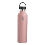 Shurity Water Go Sport Borraccia Termica Acciaio inox con rivestimento in ceramica 1lt. Rosa con doppio tappo - immagine 2