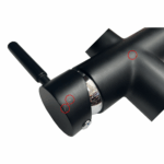 Shurity 410 Rubinetto da cucina 4 vie 3/8" Nero Opaco – Prodotto con segni d’usura - immagine 2