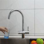 Shurity 512 Rubinetto da Cucina 5 Vie in Acciaio inox Nero Opaco - immagine 4
