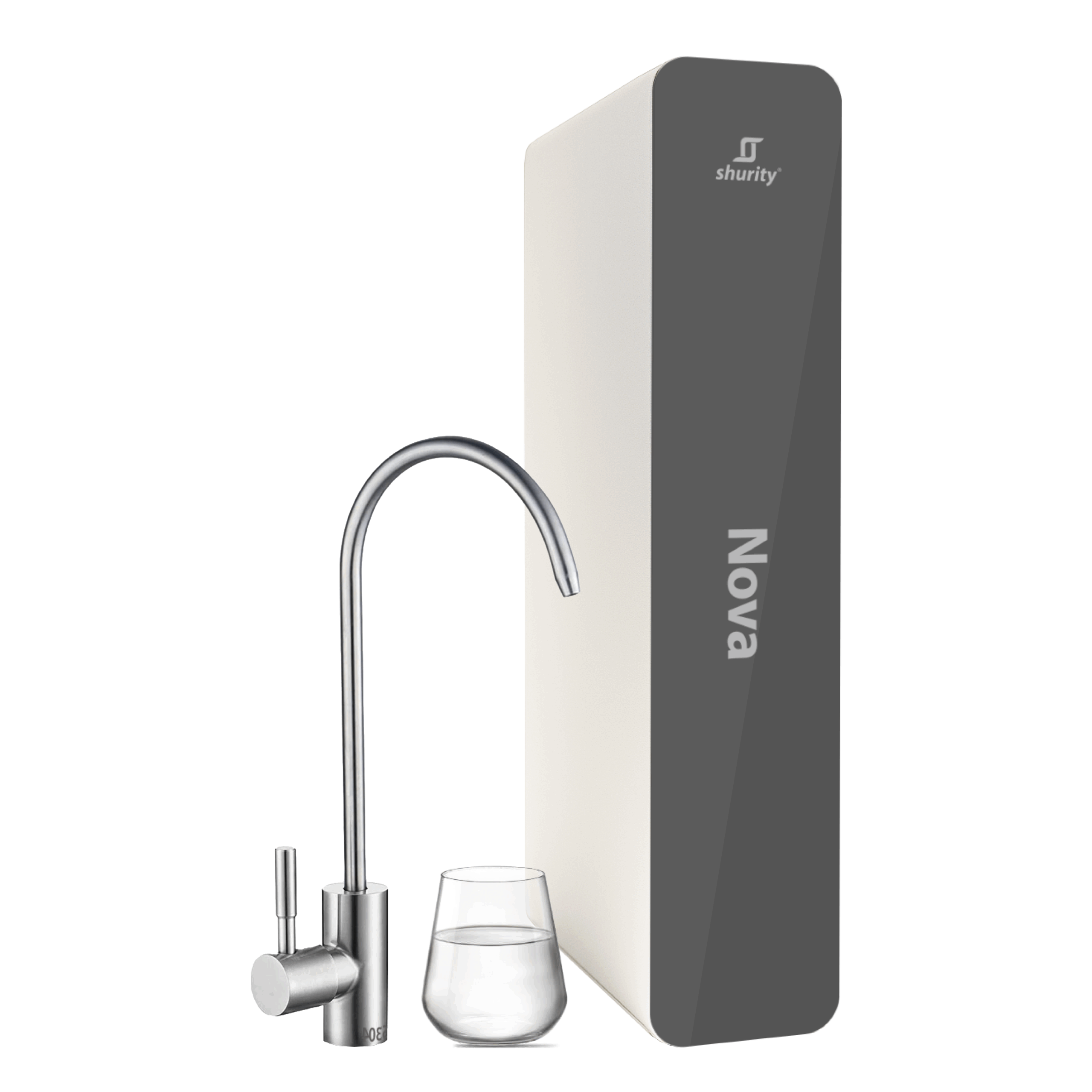 331800 Shurity Nova Basic Depuratore acqua con Ultrafiltrazione Sottolavello - 1 via, Liscia - immagine 1