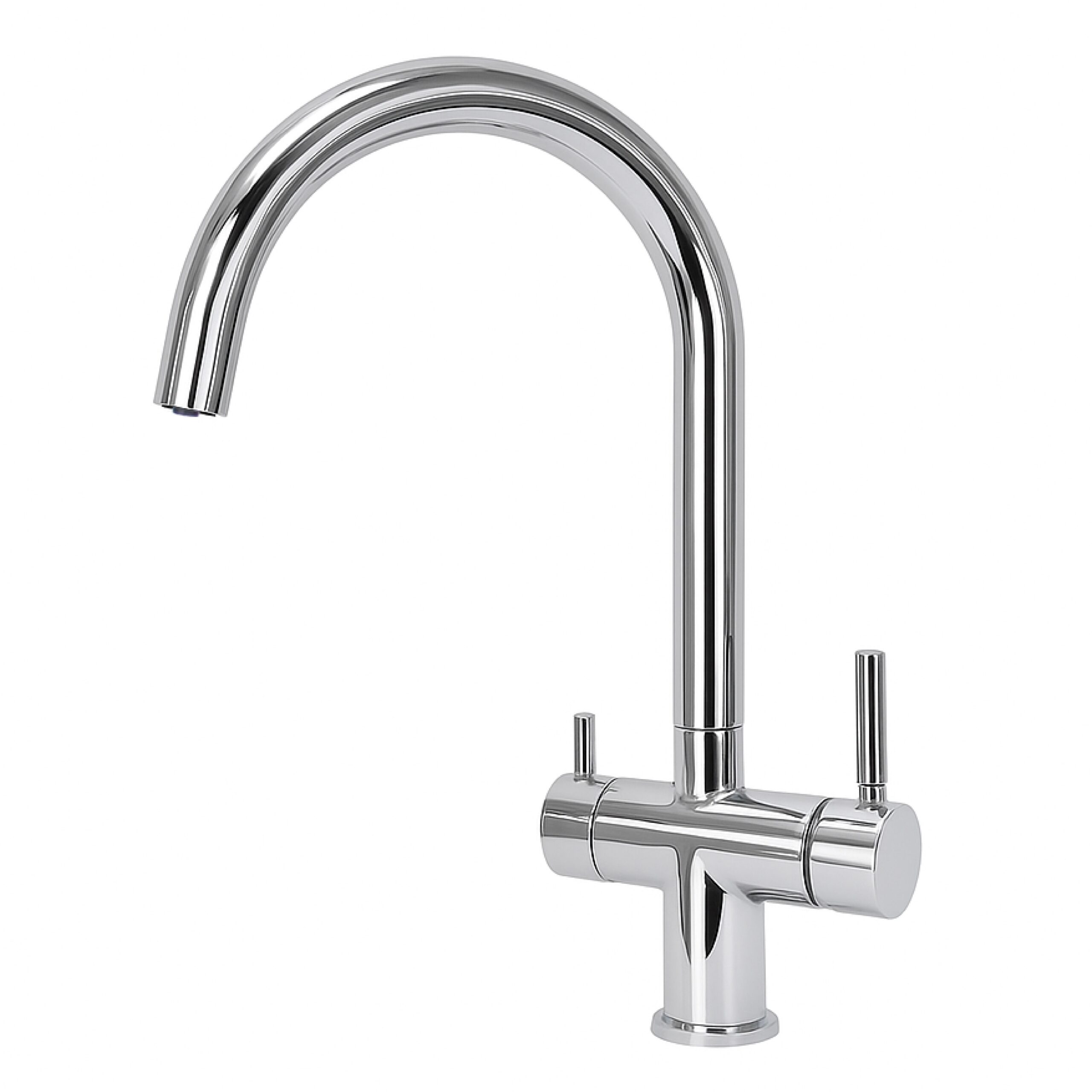 331918-CR Shurity 354 Rubinetto da cucina 3 vie Acciaio Inox Cromo - immagine 1
