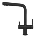 Shurity 424 Rubinetto da cucina 4 vie Acciaio Inox Nero Opaco
