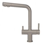Shurity 424 Rubinetto da cucina 4 vie Acciaio Inox Nickel Spazzolato