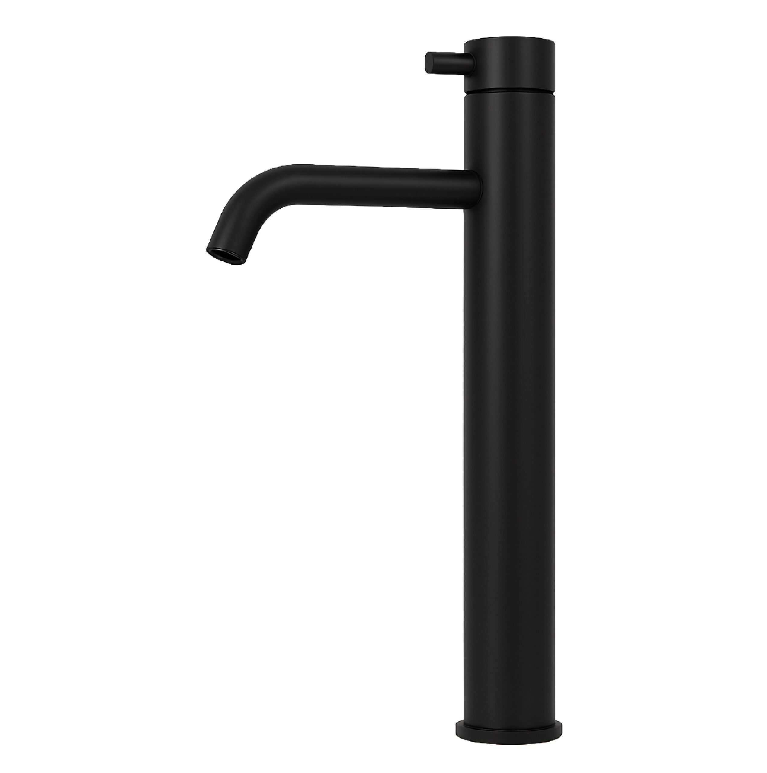 331995-BK Shurity Siena Colonnina per Erogatore Acqua 3 vie 6mm - Nero Opaco - immagine 1