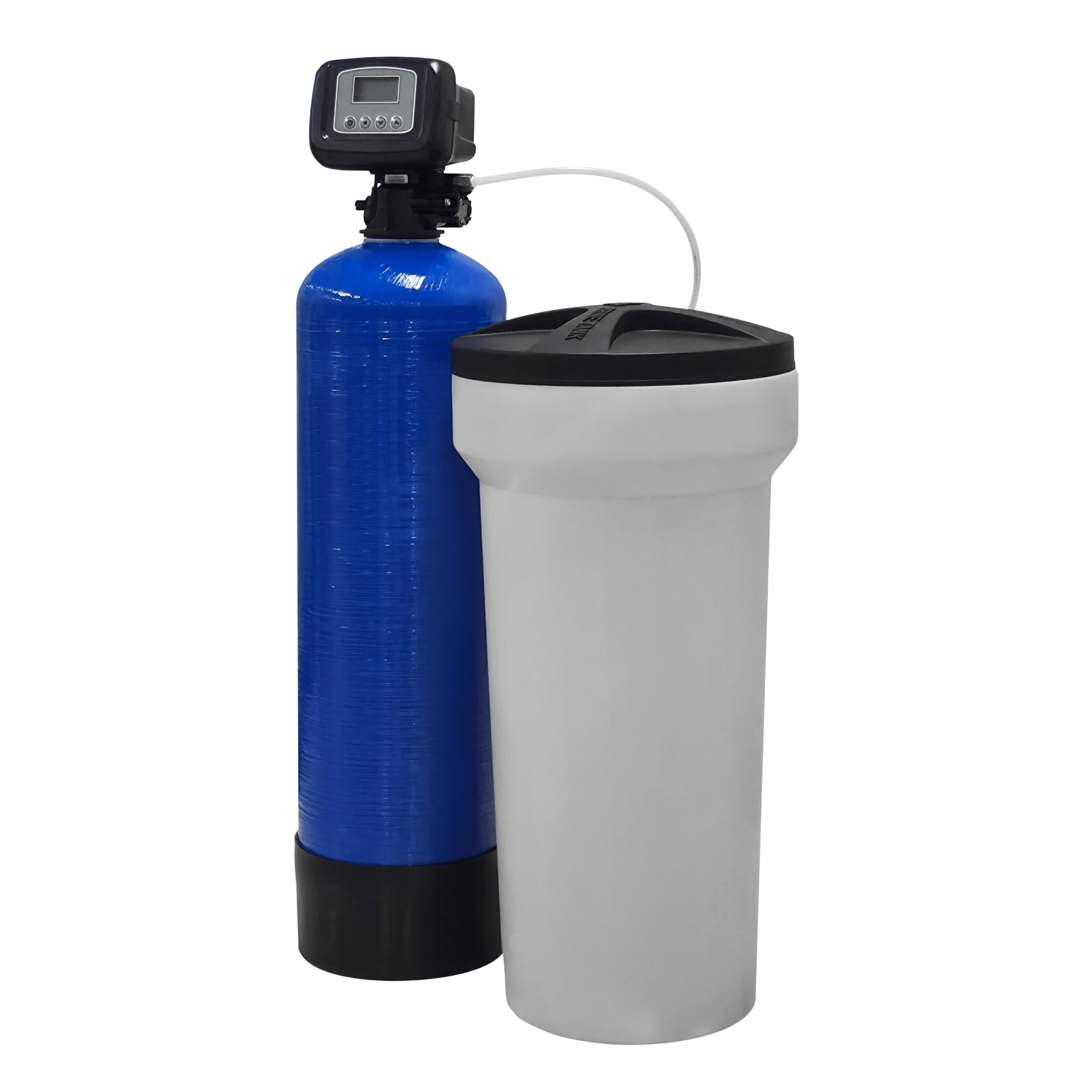 Bliss Puritek Double Eco Addolcitore acqua doppio corpo con valvola EZ2 elettronico 50lt. Resina 7.100lt. Acqua - 12/14 Persone - immagine 1