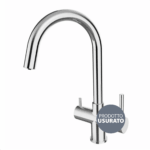 Shurity 410 Rubinetto da cucina 4 vie 3/8" Cromo – Prodotto con segni d’usura