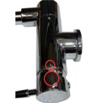 Shurity 370 Rubinetto da cucina Abbattibile sottofinestra 3 vie Cromo - Prodotto con segni d’usura - immagine 3