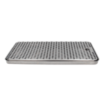 Raccogligocce per colonnine erogatori Bar/Ristoranti INOX - 300 x 180 x 20 mm.