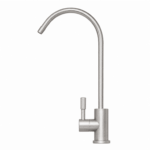 Puritek Floa Rubinetto di prelievo 1 via Acciaio Inox per depuratori  1/4” Cromo Satinato