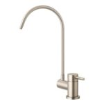 Shurity 210 Rubinetto di prelievo 2 vie per depuratori Acciaio Inox 1/4” Nickel Spazzolato