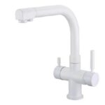 Shurity 420 Rubinetto da cucina 4 vie 3/8" Bianco