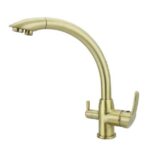 Shurity 340 Rubinetto da cucina 3 vie 3/8” Ottone