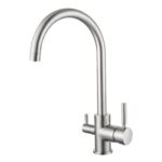 Shurity 350 Rubinetto da cucina 3 vie 3/8” Cromo Satinato