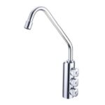 Shurity 300 Rubinetto di prelievo 3 vie per depuratori 1/4”mm. Cromo