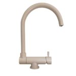 Shurity 370 Rubinetto da cucina Abbattibile sottofinestra 3 vie 3/8” Granito Avena