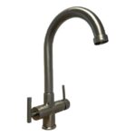 Shurity 496 Rubinetto da cucina 4 vie 3/8” Nickel Spazzolato