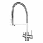Shurity 365 Rubinetto da cucina con Doccetta 3 vie 3/8” Cromo