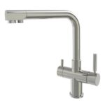 Shurity 520 Rubinetto da cucina 5 vie 3/8" Nickel Spazzolato