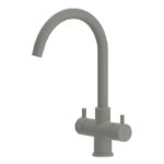Shurity Verona Rubinetto da cucina 4 vie 3/8” Grigio Tortora