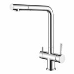 Shurity 382 Rubinetto da cucina con Doccetta estraibile 3 vie 3/8” Cromo