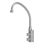 Shurity Firenze Rubinetto di prelievo per depuratori 2 Vie 6mm. Nickel Spazzolato