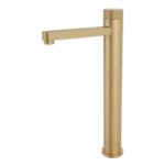 Shurity Roll  Colonnina per Erogatore Acqua 3 vie 1/4” - Ottone Spazzolato