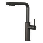 Shurity 385 Rubinetto da cucina con Doccetta estraibile 3 vie 3/8” Grigio Metalizzato