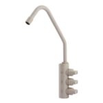 Shurity 302 Acciaio Inox Rubinetto di prelievo 3 vie per depuratori 1/4”mm. Granito Avena