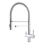 Shurity 362 Rubinetto da cucina con Doccetta a molla 3 vie 3/8” Cromo
