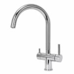 Shurity 354 Rubinetto da cucina 3 vie Acciaio Inox 3/8” Cromo
