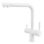 Shurity 524 Rubinetto da cucina 5 vie Acciaio Inox Bianco