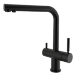 Shurity 524 Rubinetto da cucina 5 vie Acciaio Inox Nero Opaco
